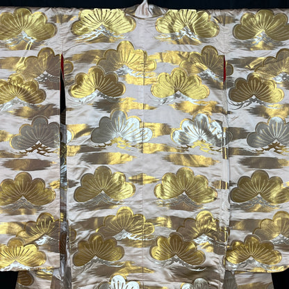 "Metallic Matsu" Wedding Kimono (Uchikake)