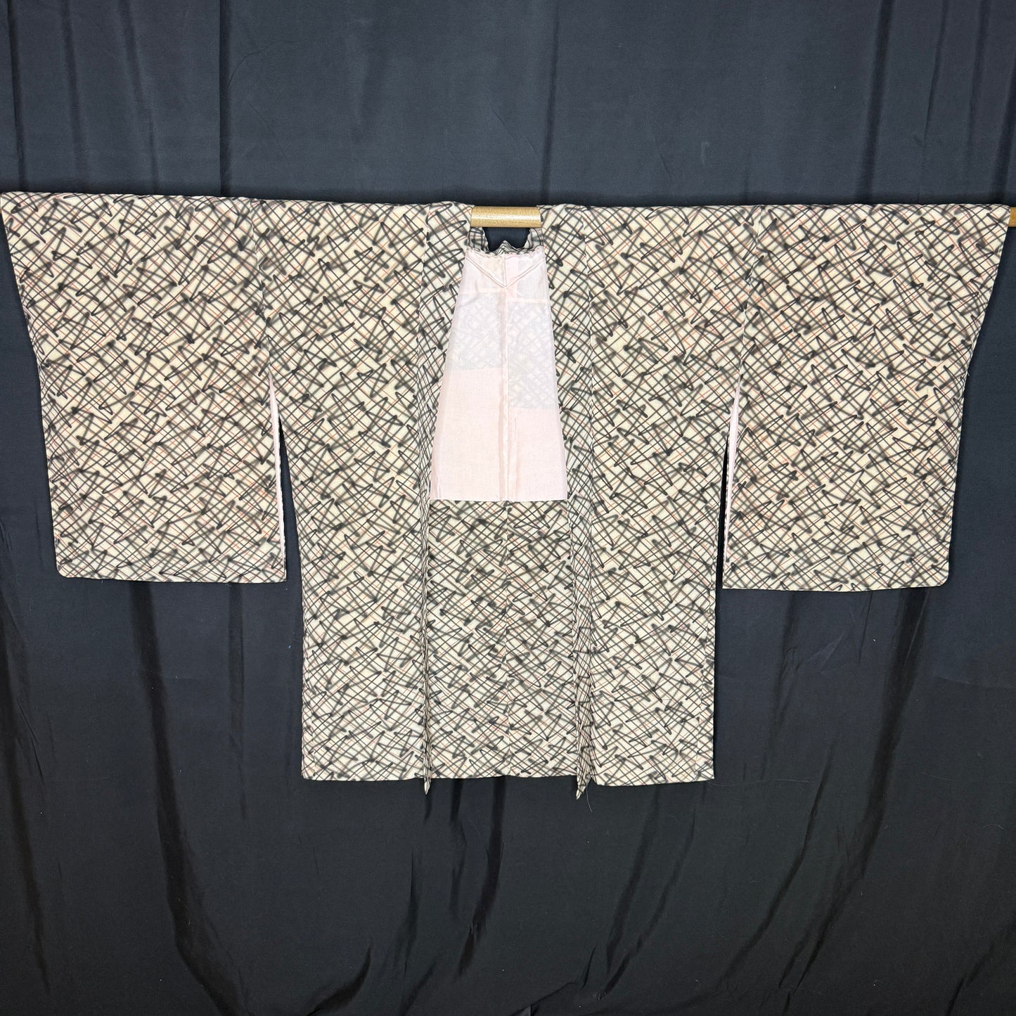 "Mid-Century Sketch" Vintage Haori Jacket