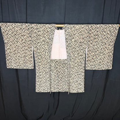 "Mid-Century Sketch" Vintage Haori Jacket