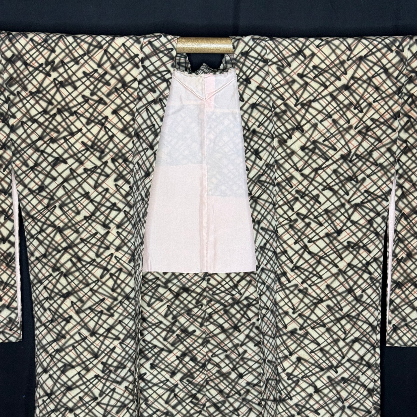 "Mid-Century Sketch" Vintage Haori Jacket