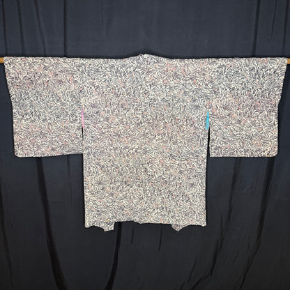 "Marbled Current" Vintage Haori Jacket