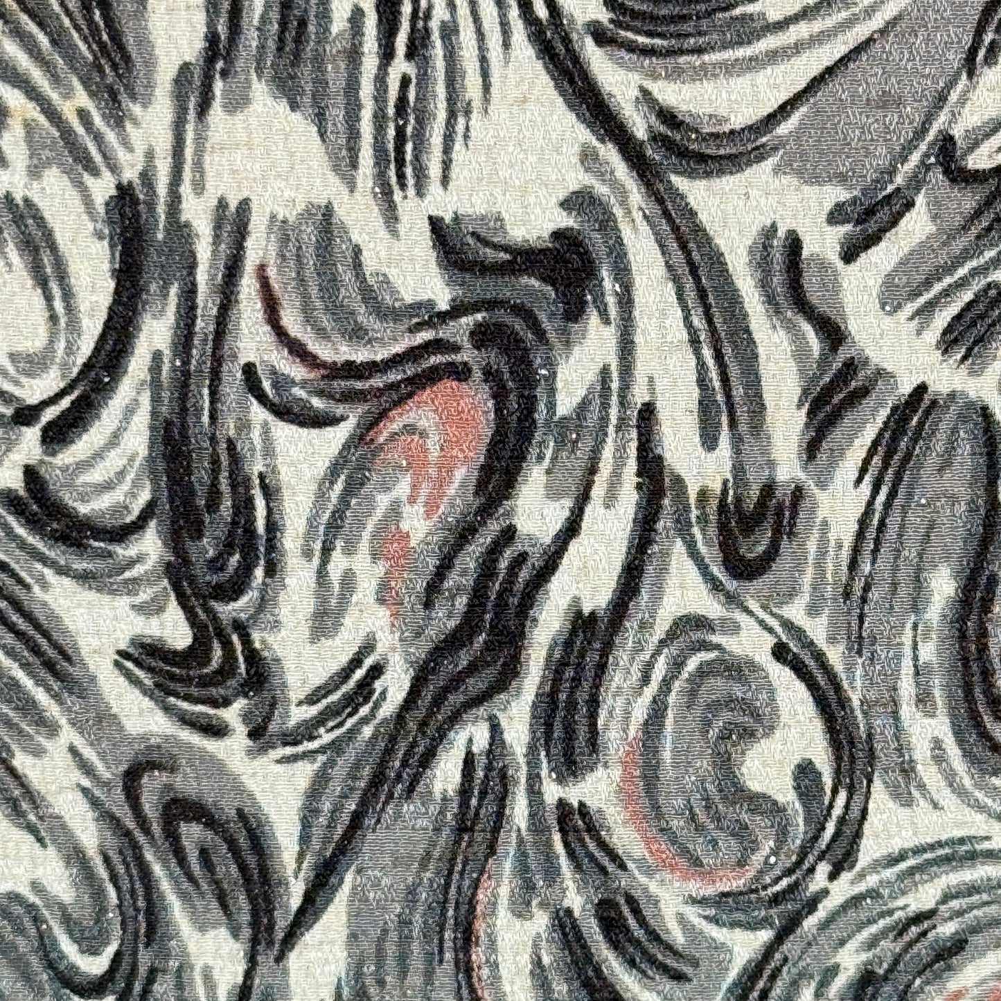 "Marbled Current" Vintage Haori Jacket