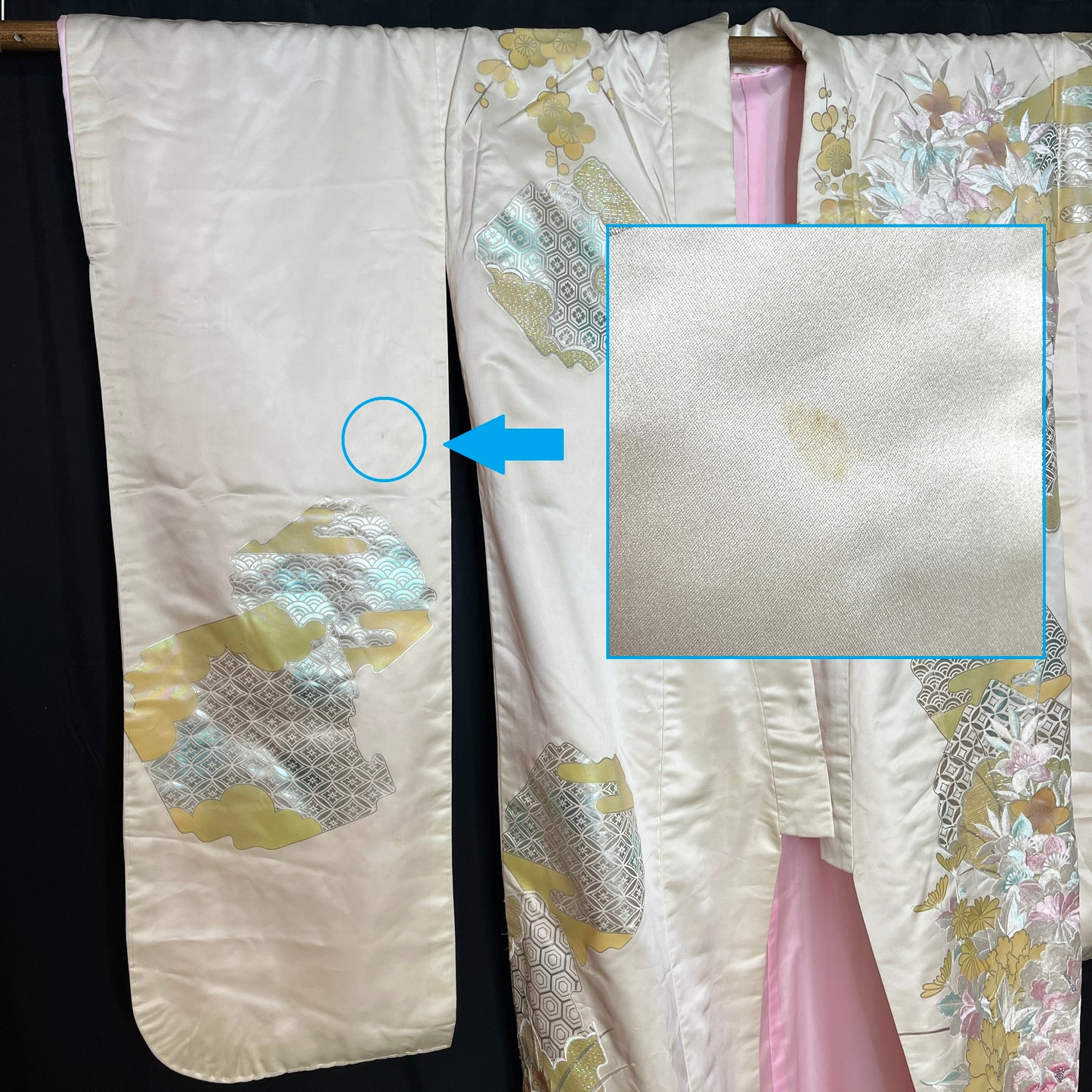 "Rainbow Floral" Wedding Kimono (Uchikake)