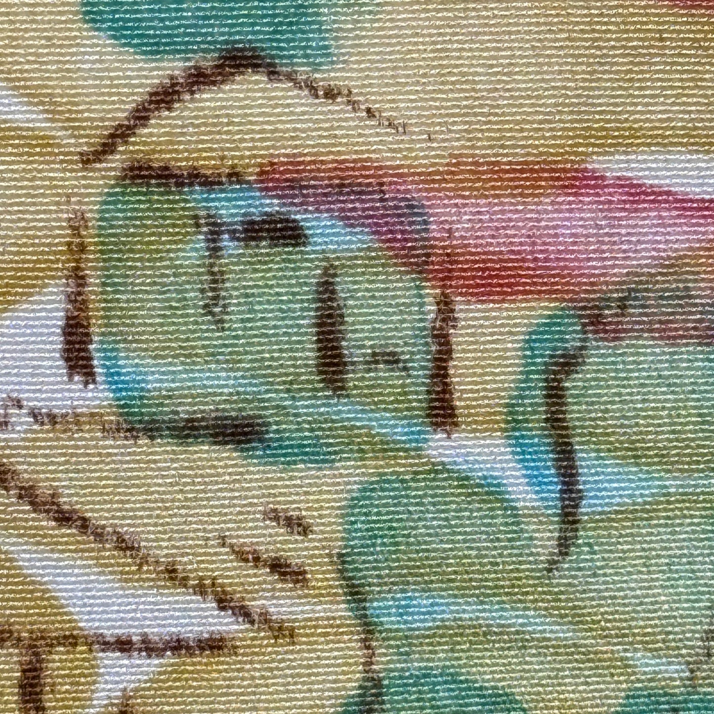 "Village Panorama" Vintage Haori Jacket