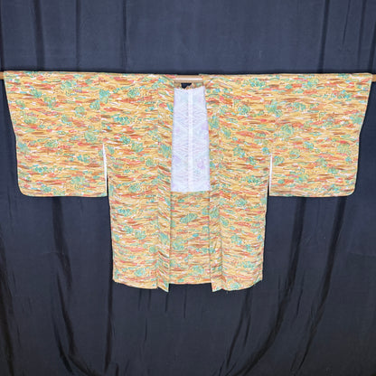 "Village Panorama" Vintage Haori Jacket