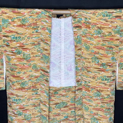 "Village Panorama" Vintage Haori Jacket