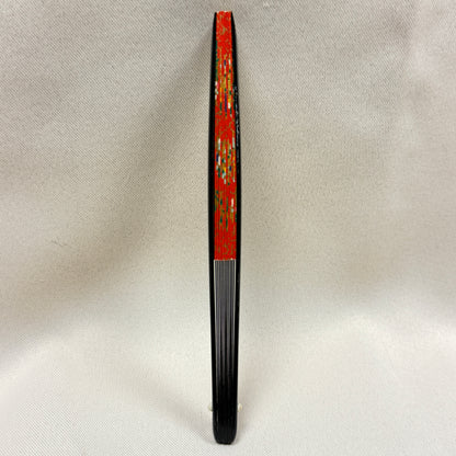 "Sunset Blooms" Vintage Folding Fan