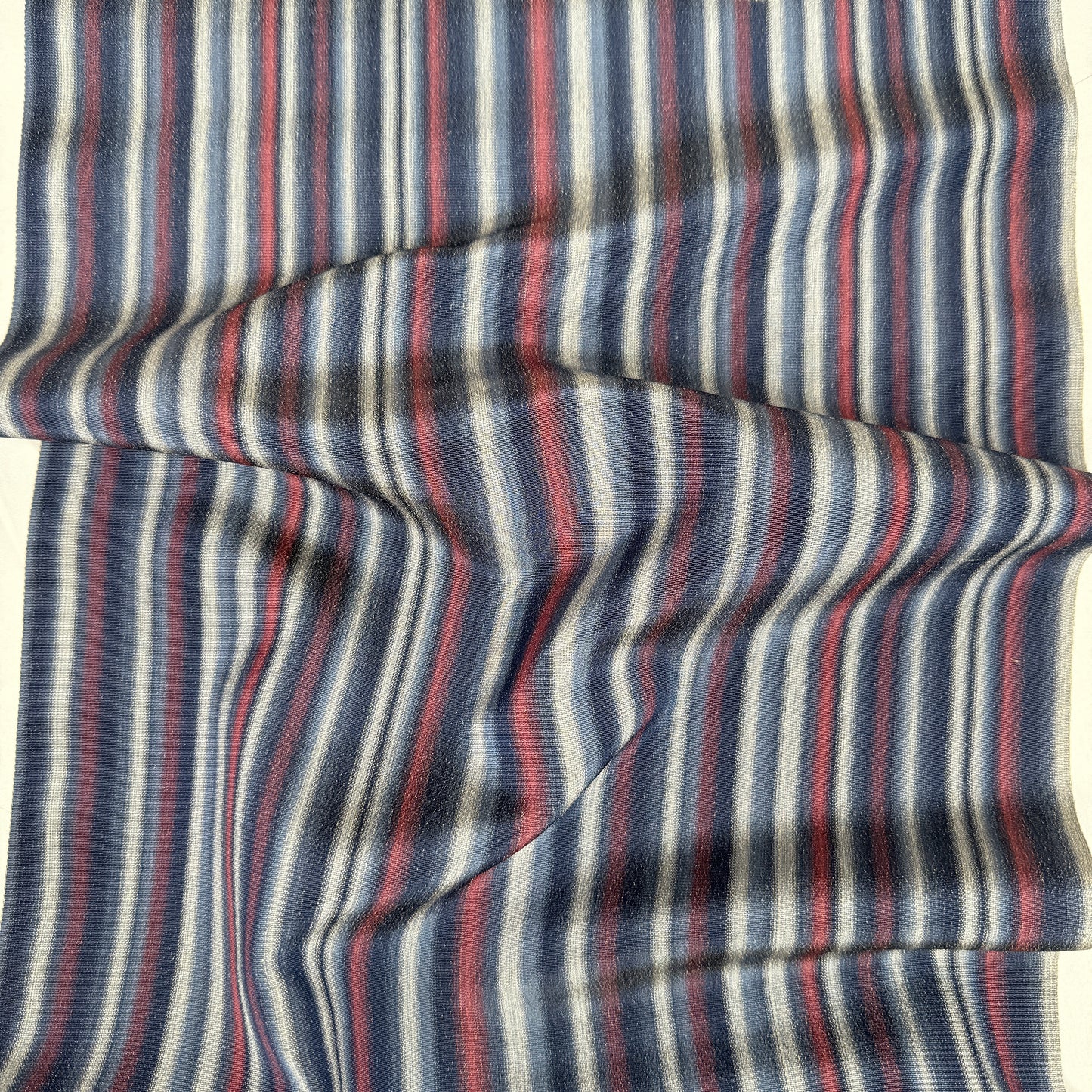 "Woven Stripes" Vintage Kimono Yardage