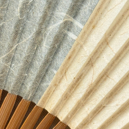 "Stone Washi" Vintage Folding Fan