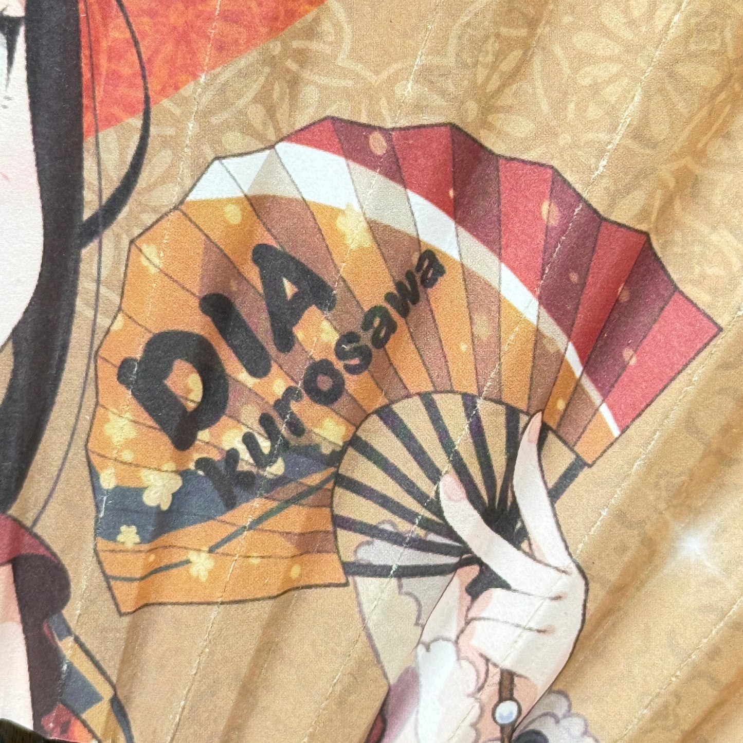 "Dia Kurosawa" Folding Fan