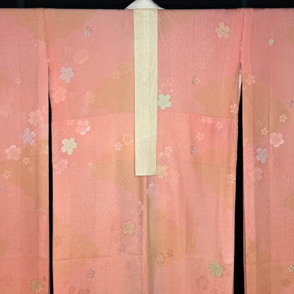 "Floating Sakura" Vintage Furisode Juban