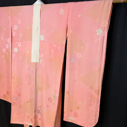 "Floating Sakura" Vintage Furisode Juban