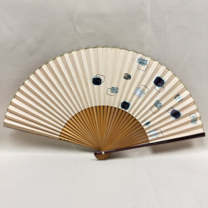 "Thoughtful Simplicity" Vintage Folding Fan