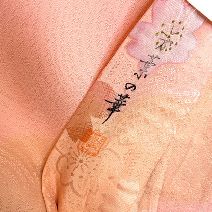 "Floating Sakura" Vintage Furisode Juban