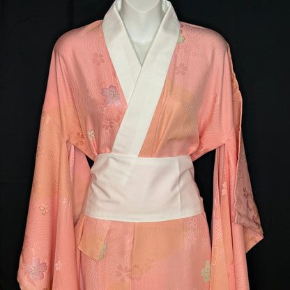 "Floating Sakura" Vintage Furisode Juban