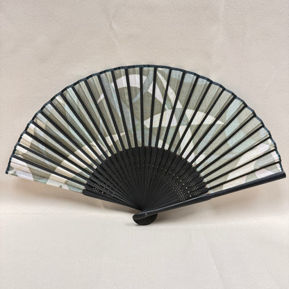 "Moonlit River" Vintage Folding Fan