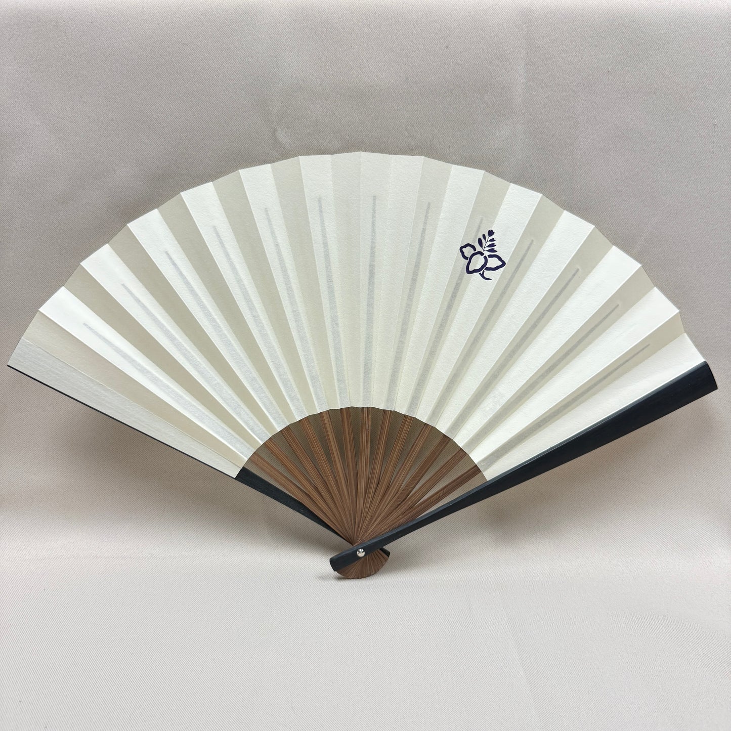 "Paulownia Plum" Vintage Folding Fan