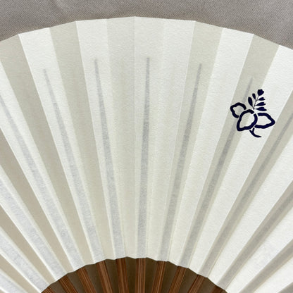 "Paulownia Plum" Vintage Folding Fan