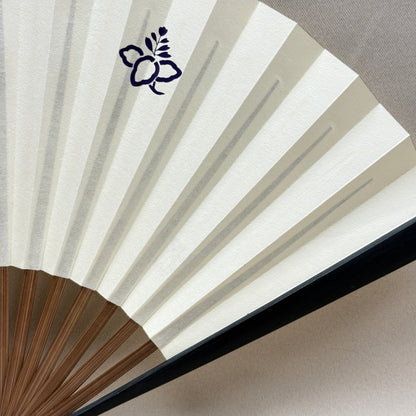 "Paulownia Plum" Vintage Folding Fan