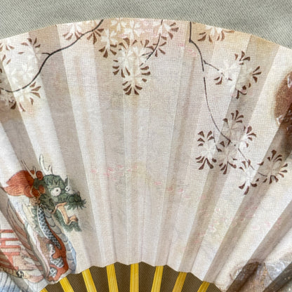 "Dragon Voyage" Vintage Folding Fan