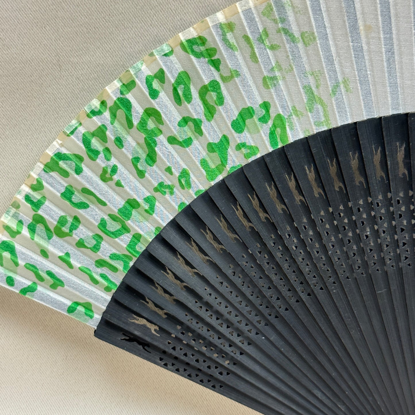 "Tokyo Chic" Vintage Folding Fan