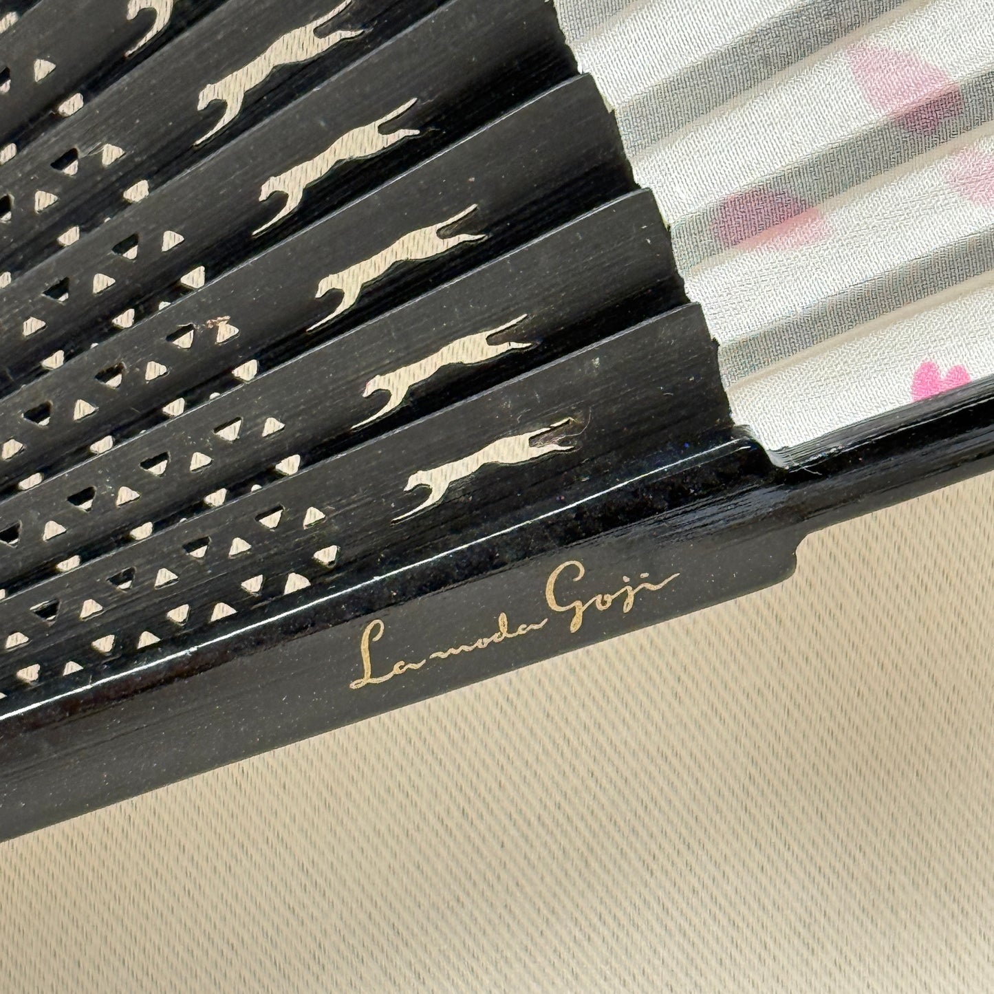 "Tokyo Chic" Vintage Folding Fan