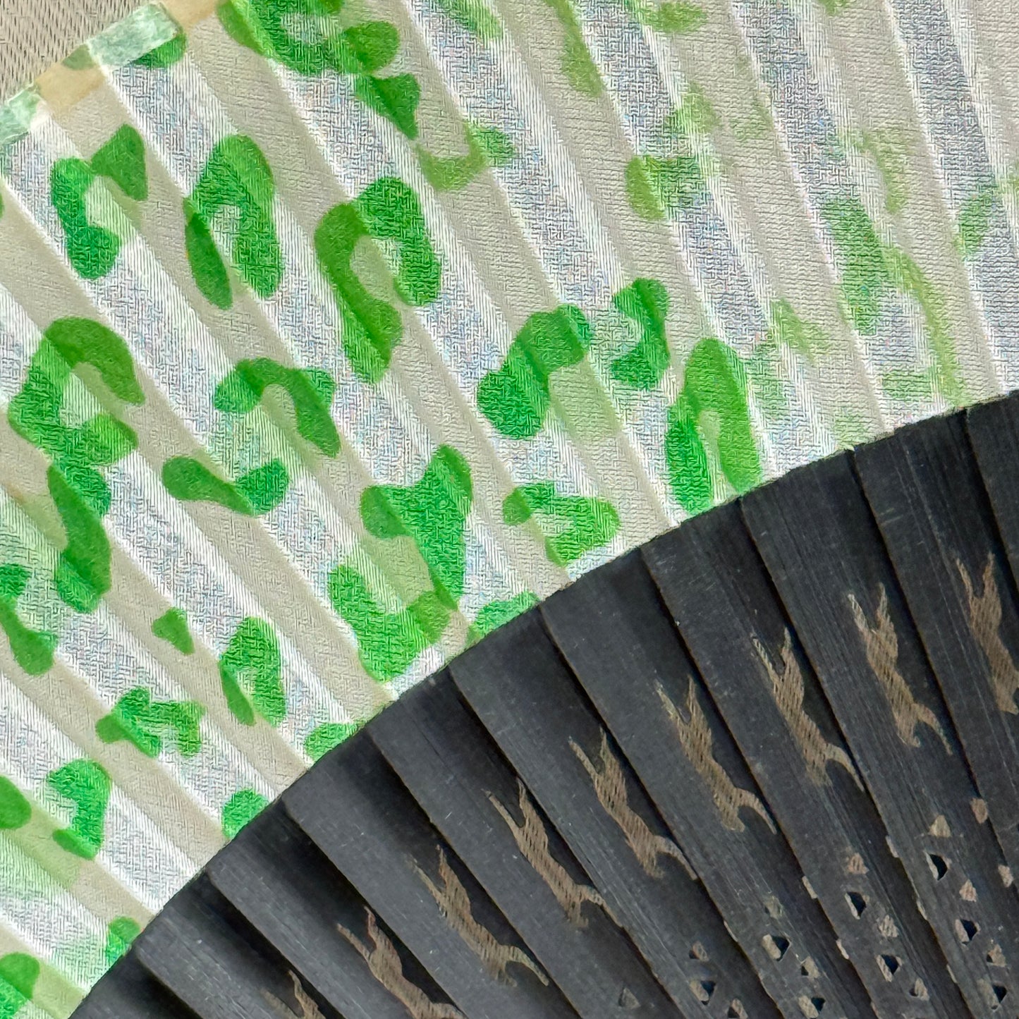 "Tokyo Chic" Vintage Folding Fan