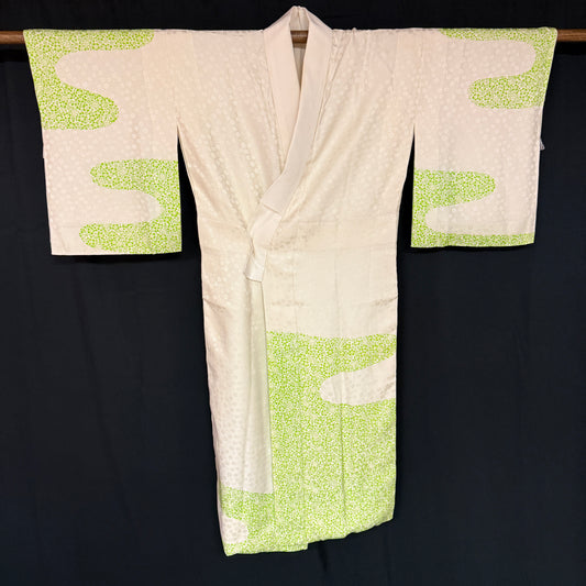 "Spring Momiji" Vintage Underkimono