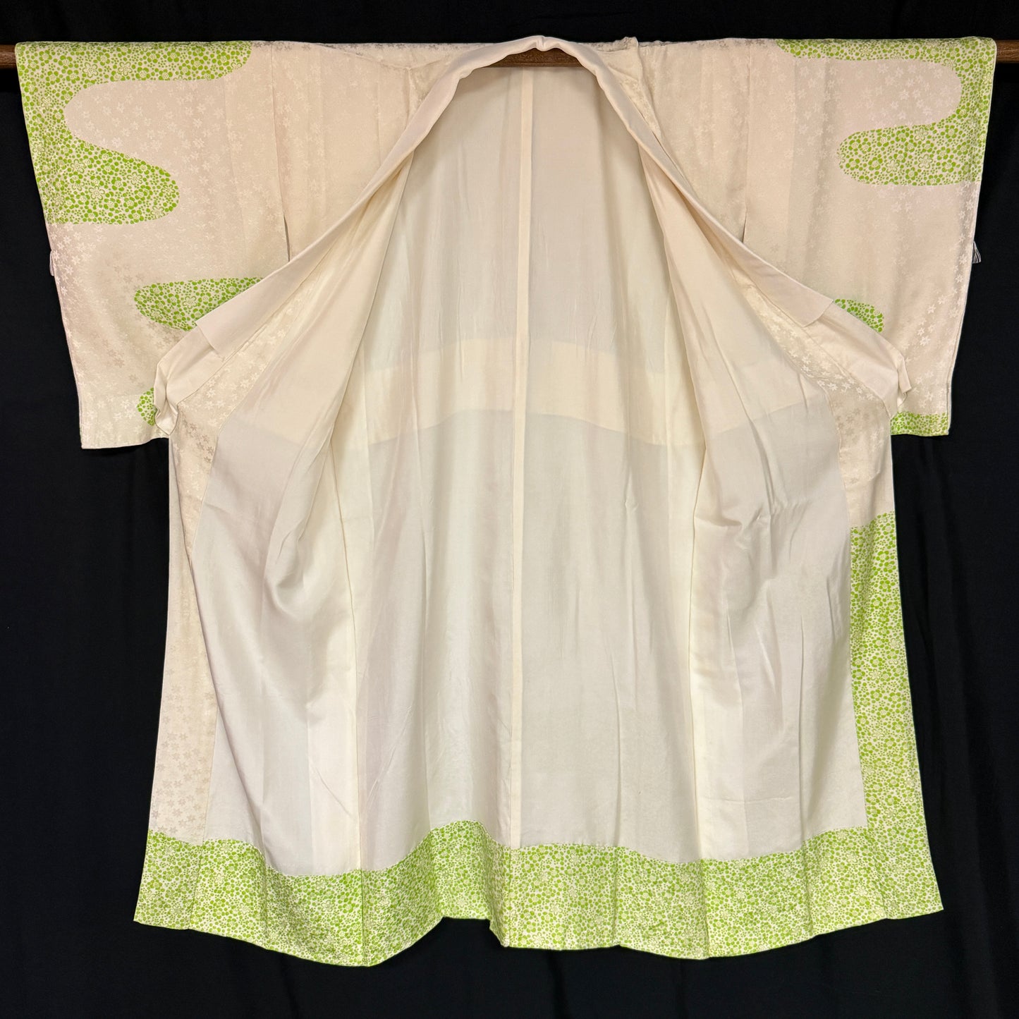 "Spring Momiji" Vintage Underkimono