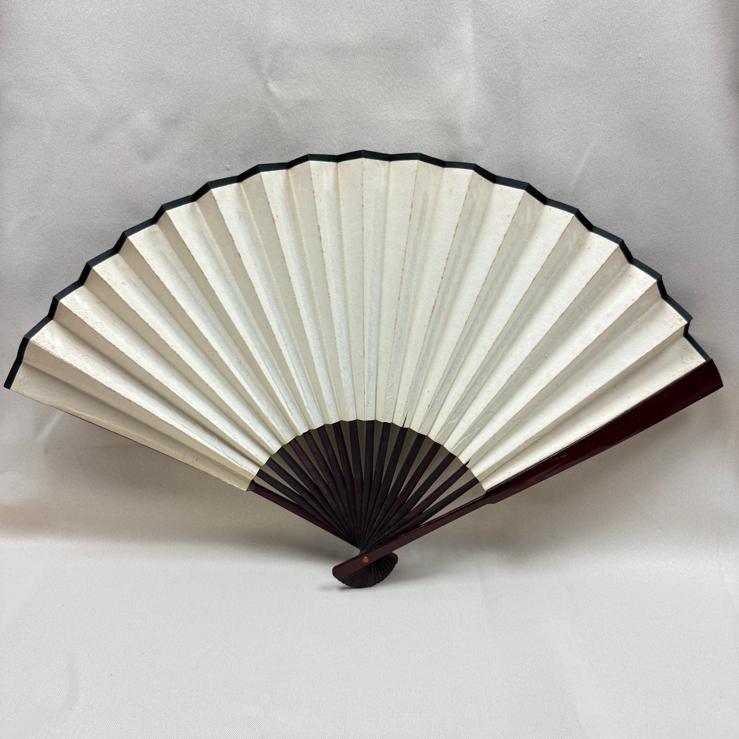 "Garden Stream" Vintage Folding Fan