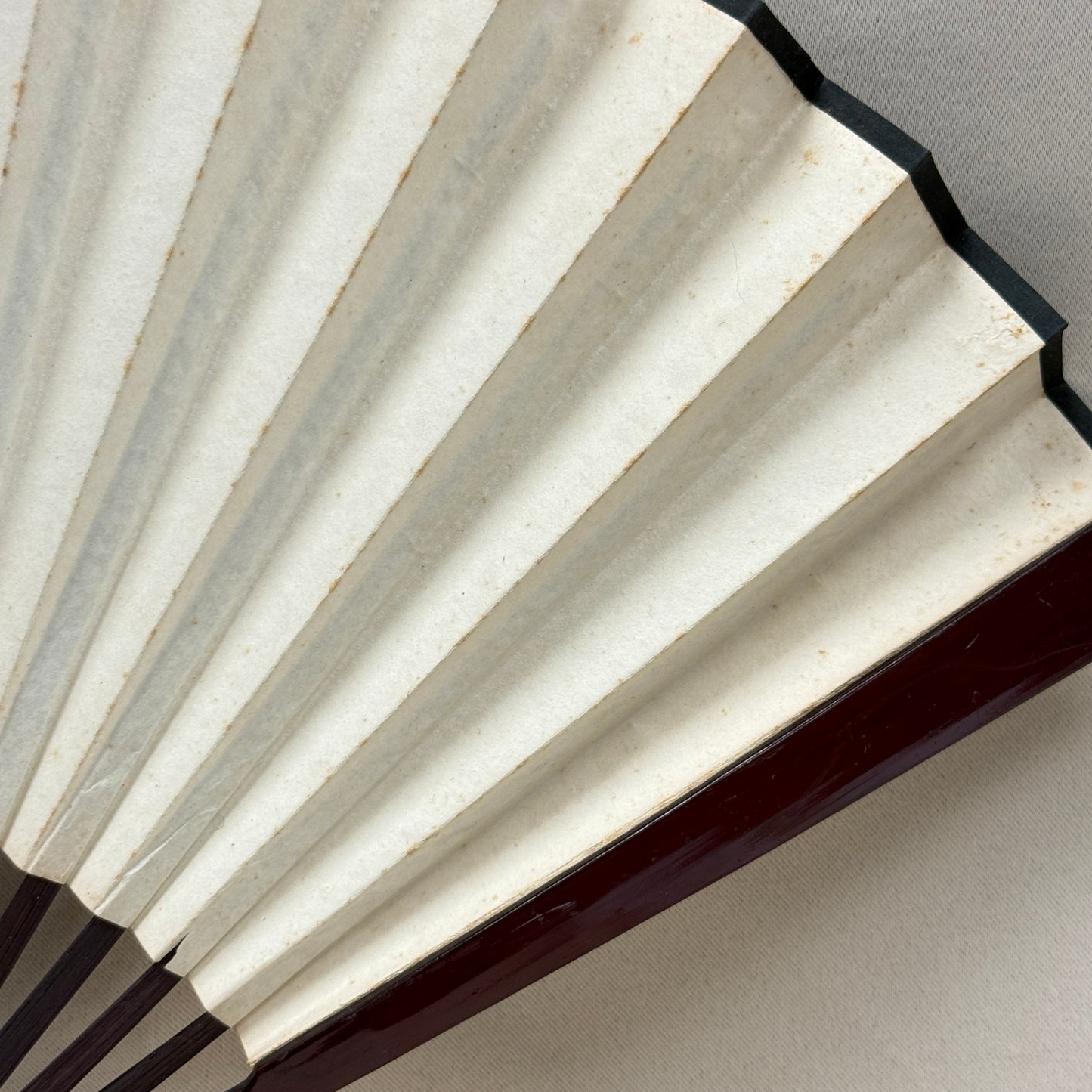 "Garden Stream" Vintage Folding Fan