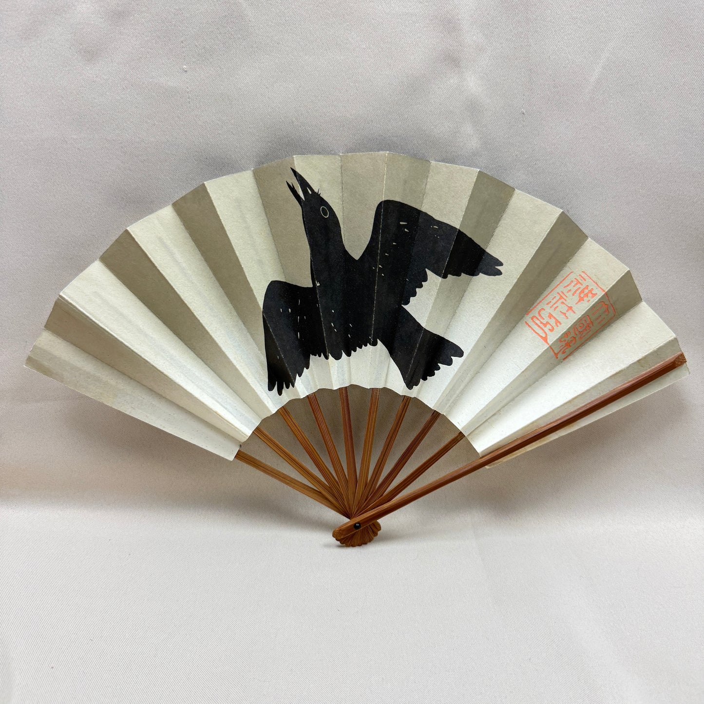 "Shrine Keeper" Vintage Dance Fan