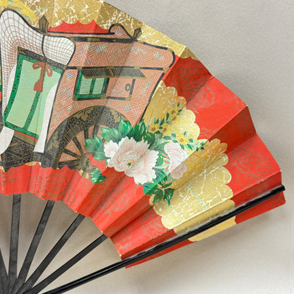 "Imperial Bloom" Vintage Dance Folding Fan