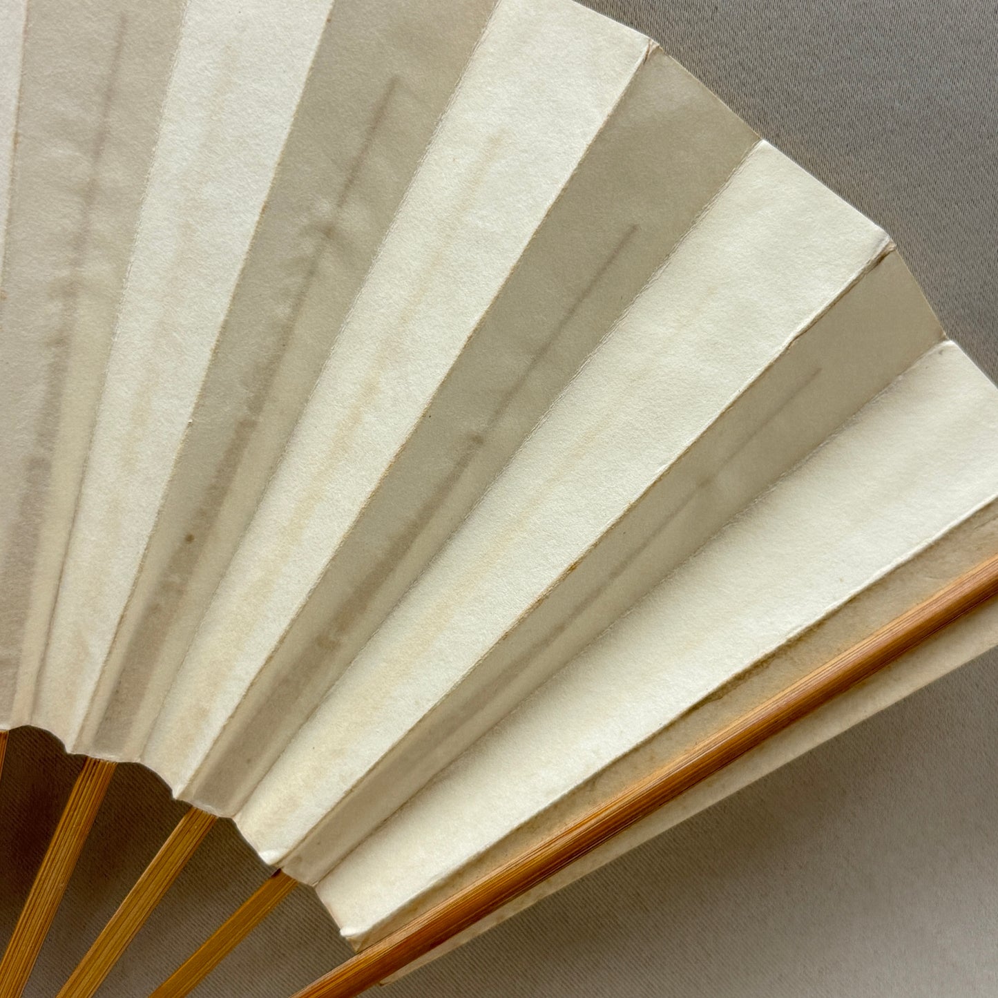 "Twin Tomoe" Vintage Dance Fan