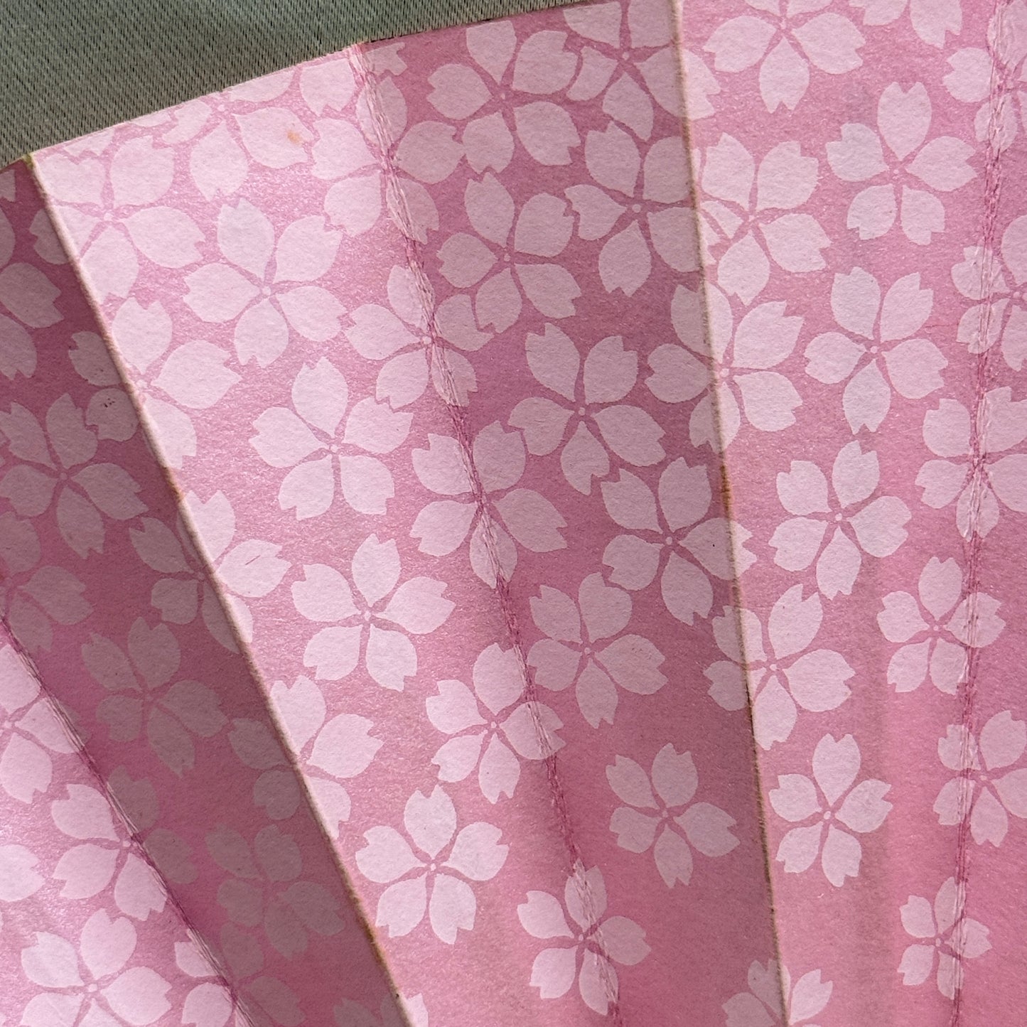 "Pink Sakura" Vintage Dance Fan