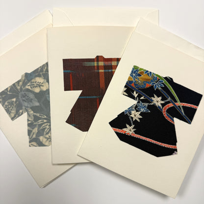 "Kimono Greetings" Set of Three Cards