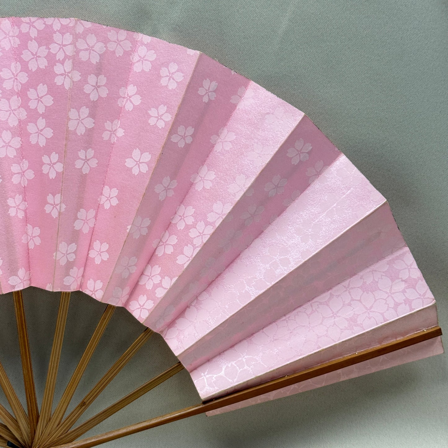 "Pink Sakura" Vintage Dance Fan