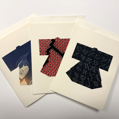 "Kimono Greetings" Set of Three Cards