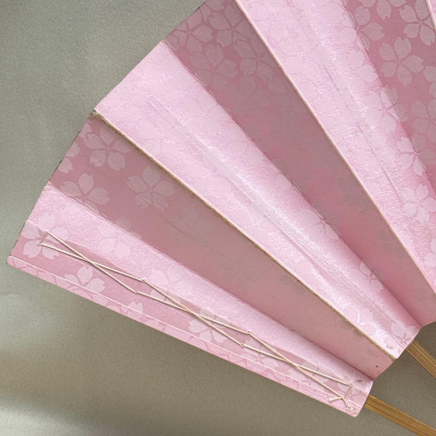 "Pink Sakura" Vintage Dance Fan