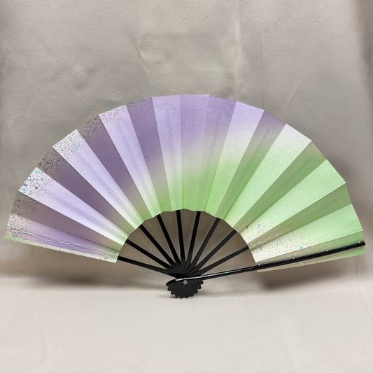 "Northern Lights" Vintage Dance Fan