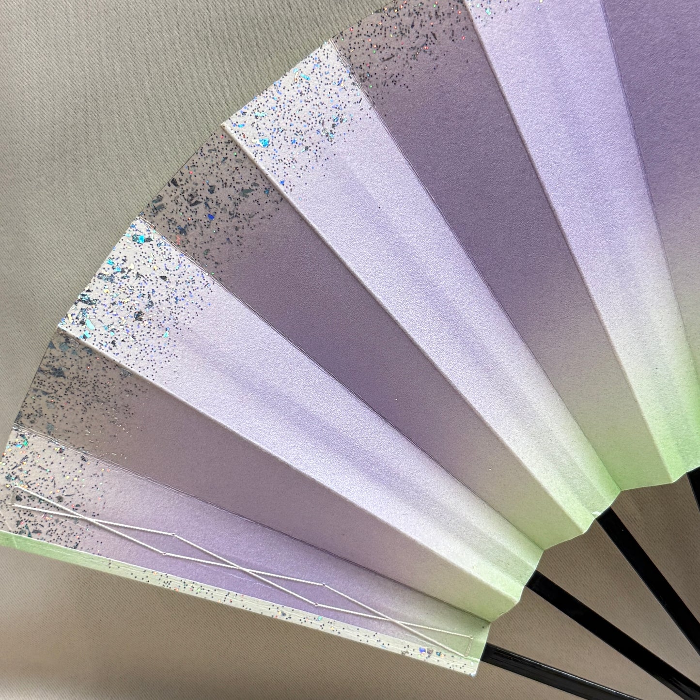 "Northern Lights" Vintage Dance Fan
