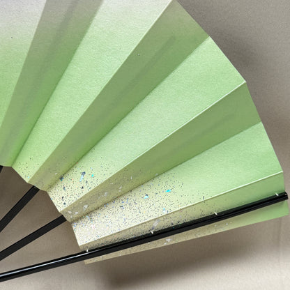 "Northern Lights" Vintage Dance Fan