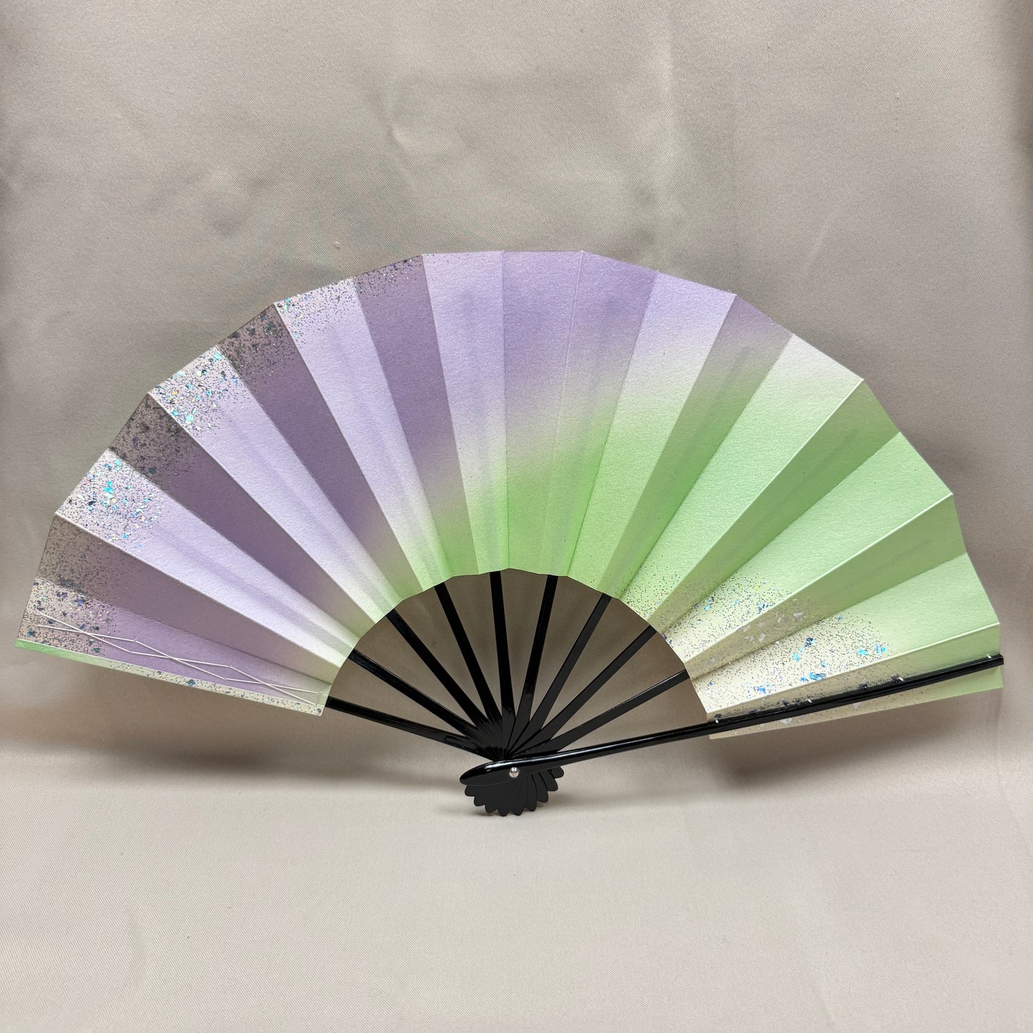 "Northern Lights" Vintage Dance Fan