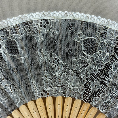 "Chikazawa Lace" Vintage Folding Fan