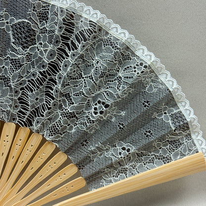 "Chikazawa Lace" Vintage Folding Fan