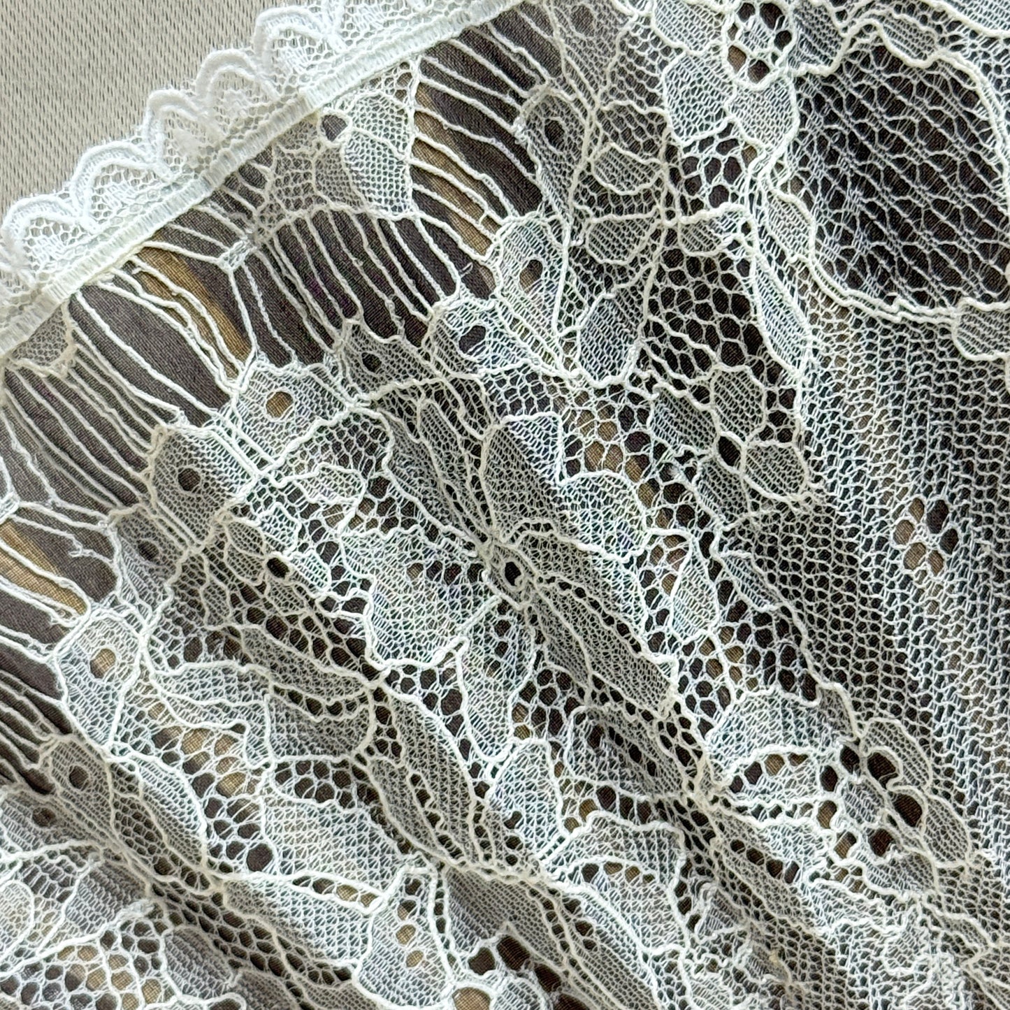"Chikazawa Lace" Vintage Folding Fan