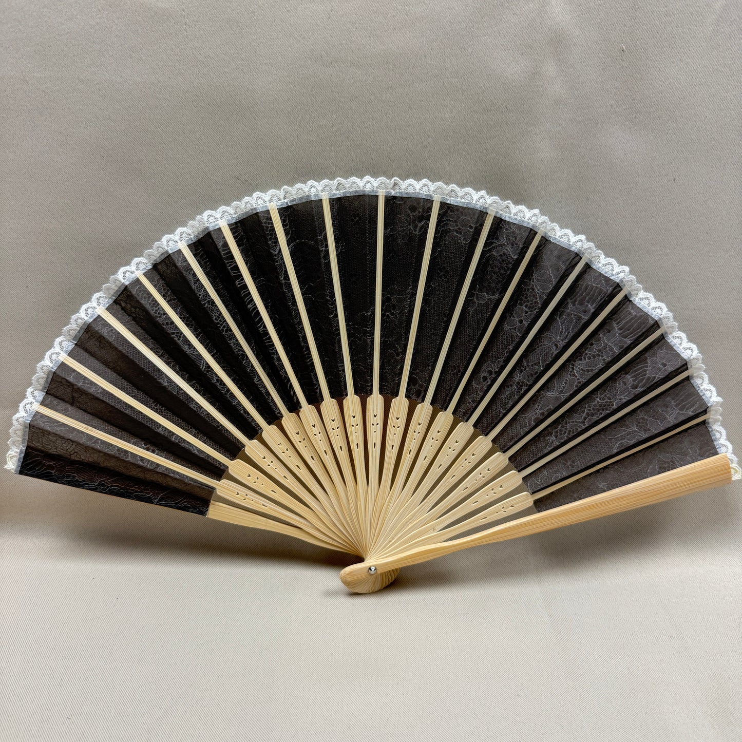 "Chikazawa Lace" Vintage Folding Fan
