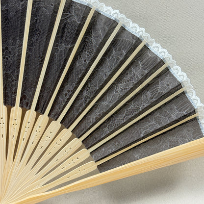 "Chikazawa Lace" Vintage Folding Fan