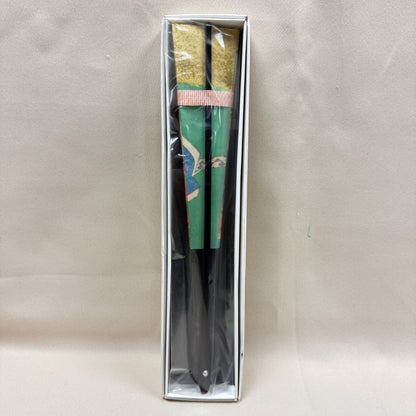 "Tale of Genji #1" Vintage Folding Fan