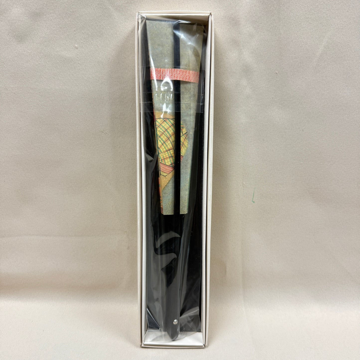 "Tale of Genji #2" Vintage Folding Fan